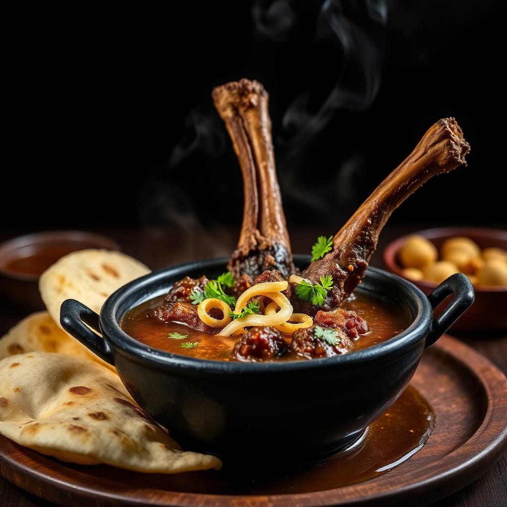 Nalli Paaya — signature Chennai dish at AGN Alfa Biryani Center