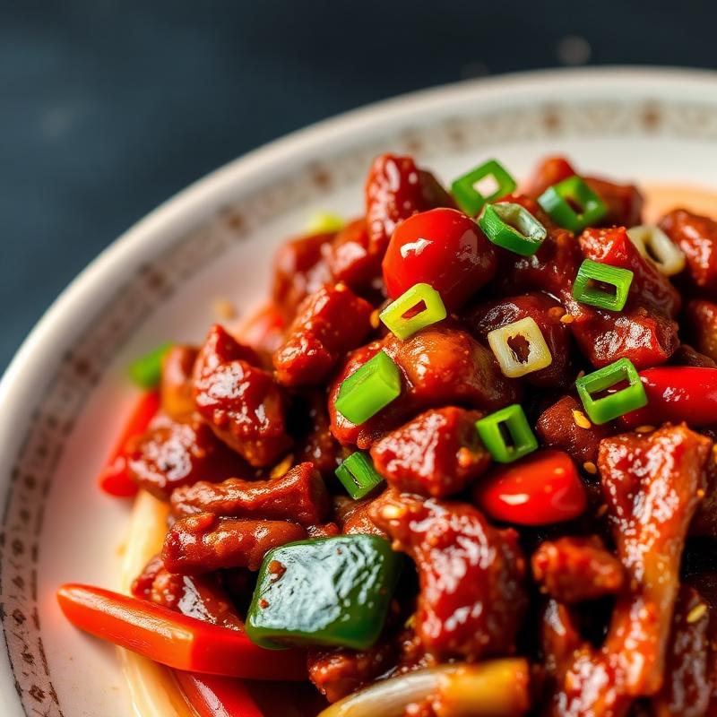 Chilli Beef — Chennai speciality at AGN Alfa Biryani Center